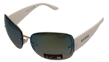 Load image into Gallery viewer, Guess Mens Rectangle Rimless Sunglasses, Smoke Mirror Lens. GO00034. 32X