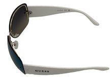 Load image into Gallery viewer, Guess Mens Rectangle Rimless Sunglasses, Smoke Mirror Lens. GO00034. 32X