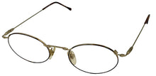 Load image into Gallery viewer, Bob Mackie Mens Tortoise Oval Metal Eyewear Frame Frame. BM 773. 48mm