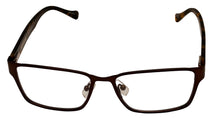 Load image into Gallery viewer, Lucky Brand Men's Eyeglass Brown Rectangle Metal D302. 54mm