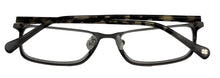 Load image into Gallery viewer, Lucky Brand Mens Ophthalmic Eyeglass Rectangle Grey Metal D308. 54mm