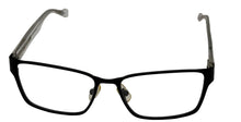 Load image into Gallery viewer, Lucky Brand Men's Eyeglass Black Rectangle Metal D302. 54mm