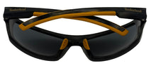 Load image into Gallery viewer, Timberland Mens Rectangle Shiny Black Plastic Sunglass, Smoke Lens TB7221 1A