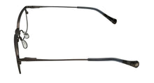 Load image into Gallery viewer, Lucky Mens Ophthalmic Soft Rectangle Metal Frame. D310 Gunmetal. 53mm