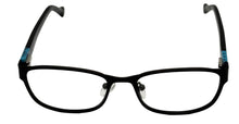 Load image into Gallery viewer, Lucky Brand Mens Ophthalmic Eyeglass Rectangle Black Blue Metal D121. 53mm
