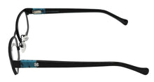 Load image into Gallery viewer, Lucky Brand Mens Ophthalmic Eyeglass Rectangle Black Blue Metal D121. 53mm