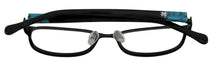 Load image into Gallery viewer, Lucky Brand Mens Ophthalmic Eyeglass Rectangle Black Blue Metal D121. 53mm