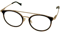 Load image into Gallery viewer, Lucky Brand Mens Ophthalmic Eyeglass Round Tortoise Gold Metal D117. 51mm