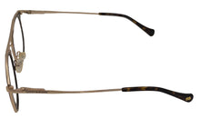 Load image into Gallery viewer, Lucky Brand Mens Ophthalmic Eyeglass Round Tortoise Gold Metal D117. 51mm