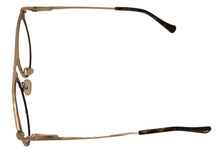 Load image into Gallery viewer, Lucky Brand Mens Ophthalmic Eyeglass Round Tortoise Gold Metal D117. 51mm