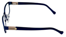 Load image into Gallery viewer, Lucky Brand Mens Ophthalmic Eyeglass Rectangle Blue Cream Metal D121. 51mm