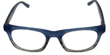 Load image into Gallery viewer, Jones New York Blue Fade Mens Plastic Rectangle Eyewear , J229. 48mm