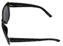 Load image into Gallery viewer, Esprit Womens Black Fashion Plastic Sunglass Cateye, Smoke Lens 19378 538