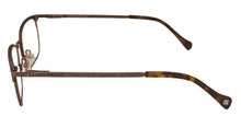 Load image into Gallery viewer, Lucky Womens Ophthalmic Soft Rectangle Metal Frame D812 Brown 49mm