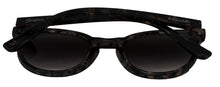 Load image into Gallery viewer, Skechers Womens Sunglass Black Marble Round Plastic, Gradient Lens SE8062. 5B