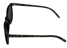 Load image into Gallery viewer, Perry Ellis Mens Sunglass Black Plastic Square, Silver Blue Flash Lens PE57 3