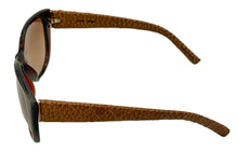Load image into Gallery viewer, Esprit Womens Sunglass Brown Cateye Plastic, Brown Gradient Lens 19378 535