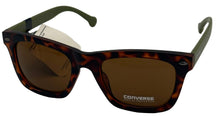 Load image into Gallery viewer, Converse Women's H071 Square Sunglasses, Tortoise, 55 mm Converse
