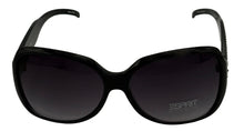 Load image into Gallery viewer, Esprit Womens Sunglass Womens Black Square Plastic, Gradient Lens 19333 538