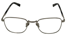 Load image into Gallery viewer, John Varvatos Mens Ophthalmic Eyeglass Soft Square Silver Metal V177 51mm