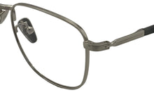 Load image into Gallery viewer, John Varvatos Mens Ophthalmic Eyeglass Soft Square Silver Metal V177 51mm