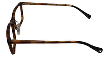 Load image into Gallery viewer, Lucky Mens Soft Rectangle Tortoise Plastic Frame. D410. 54mm