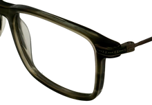 Load image into Gallery viewer, Lucky Brand Mens Ophthalmic Eyeglass Rectangle Olive Plastic D402 51mm
