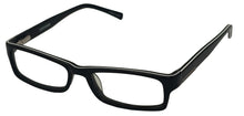 Load image into Gallery viewer, Converse Big Kids Black Ophthalmic Soft Rectangle Plastic Frame Bold 46mm Converse