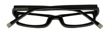 Load image into Gallery viewer, Converse Big Kids Black Ophthalmic Soft Rectangle Plastic Frame Bold 46mm Converse