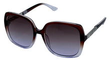 Load image into Gallery viewer, Guess Sunglass Womens Violet Fade Oversized Square Plastic, GF0406. 83Z