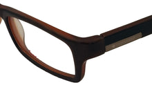 Load image into Gallery viewer, Converse Big Kids Brown Ophthalmic Soft Rectangle Plastic Frame Bold 46mm