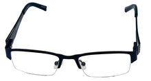 Load image into Gallery viewer, Converse Mens Ophthalmic Bottom Rimless Navy Metal Frame Stencil Kit 49mm