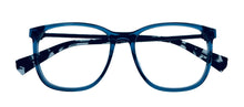 Load image into Gallery viewer, John Varvatos Square Mens Blue Smoke Eyewear Plastic Frame V419 54mm