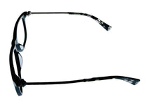 Load image into Gallery viewer, John Varvatos Square Mens Black Silver Eyewear Plastic Frame V418 52mm