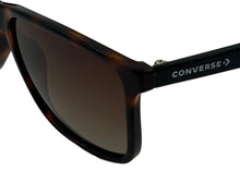 Load image into Gallery viewer, Converse Tortoise Mens Sunglass Square Plastic Smoke Polarized Lens SCO 050 978P
