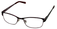 Load image into Gallery viewer, Converse Big Kids Rectangle Burgundy Metal Eyewear Frame K014. 47mm Converse