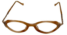 Load image into Gallery viewer, KA BU KI Womens Oval Ophthalmic Eyeglass Frame #15 03 Light Toffee. 47mm