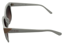 Load image into Gallery viewer, Guess Sunglass White Mens Plastic Square, Gradient Lens GF0374. 21T
