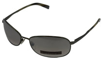 Load image into Gallery viewer, John Varvatos Mens Dark Olive Aviator Wrap Sunglass, Gradient Lens V705