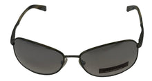 Load image into Gallery viewer, John Varvatos Mens Dark Olive Aviator Wrap Sunglass, Gradient Lens V705