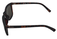 Load image into Gallery viewer, Kenneth Cole Reaction Mens Square Havana Sunglass, Blue Mirror Lens KC1306 52X