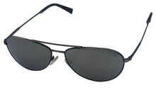 Load image into Gallery viewer, John Varvatos Mens Antique Gunmetal Aviator Wrap Sunglass, Mirror Lens V798