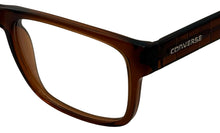 Load image into Gallery viewer, Converse All Star Adult Mens Brown Rectangle Plastic Eyewear Frame Q042 UF. 52mm
