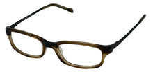Load image into Gallery viewer, Lucky Brand Big Kids Eyeglass Soft Rectangle Skip Day Plastic Brown 48mm