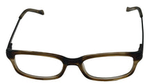 Load image into Gallery viewer, Lucky Brand Big Kids Eyeglass Soft Rectangle Skip Day Plastic Brown 48mm