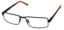 Load image into Gallery viewer, Converse Ophthalmic Mens Rectangle Brown Metal Eyewear Frame Q005. 55mm
