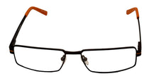 Load image into Gallery viewer, Converse Ophthalmic Mens Rectangle Brown Metal Eyewear Frame Q005. 55mm