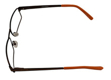Load image into Gallery viewer, Converse Ophthalmic Mens Rectangle Brown Metal Eyewear Frame Q005. 55mm