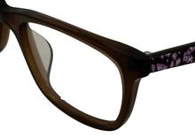 Load image into Gallery viewer, Converse Unisex Brown Ophthalmic Soft Rectangle Plastic Frame Q400. 52mm