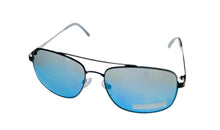 Load image into Gallery viewer, Timberland Men Shiny Black Sunglass Rectangle Metal Flash Lens TB7175. 1X